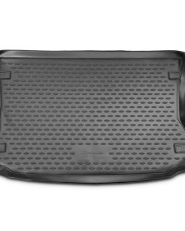 Guminis bagažinės kilimėlis FORD EcoSport 2013-> cross black /N14002