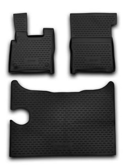Guminiai kilimėliai 3D DAF XF 2014->, 3 pcs. /L13001